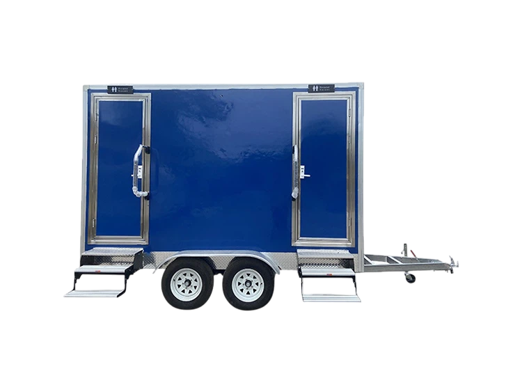 bluetrailer side